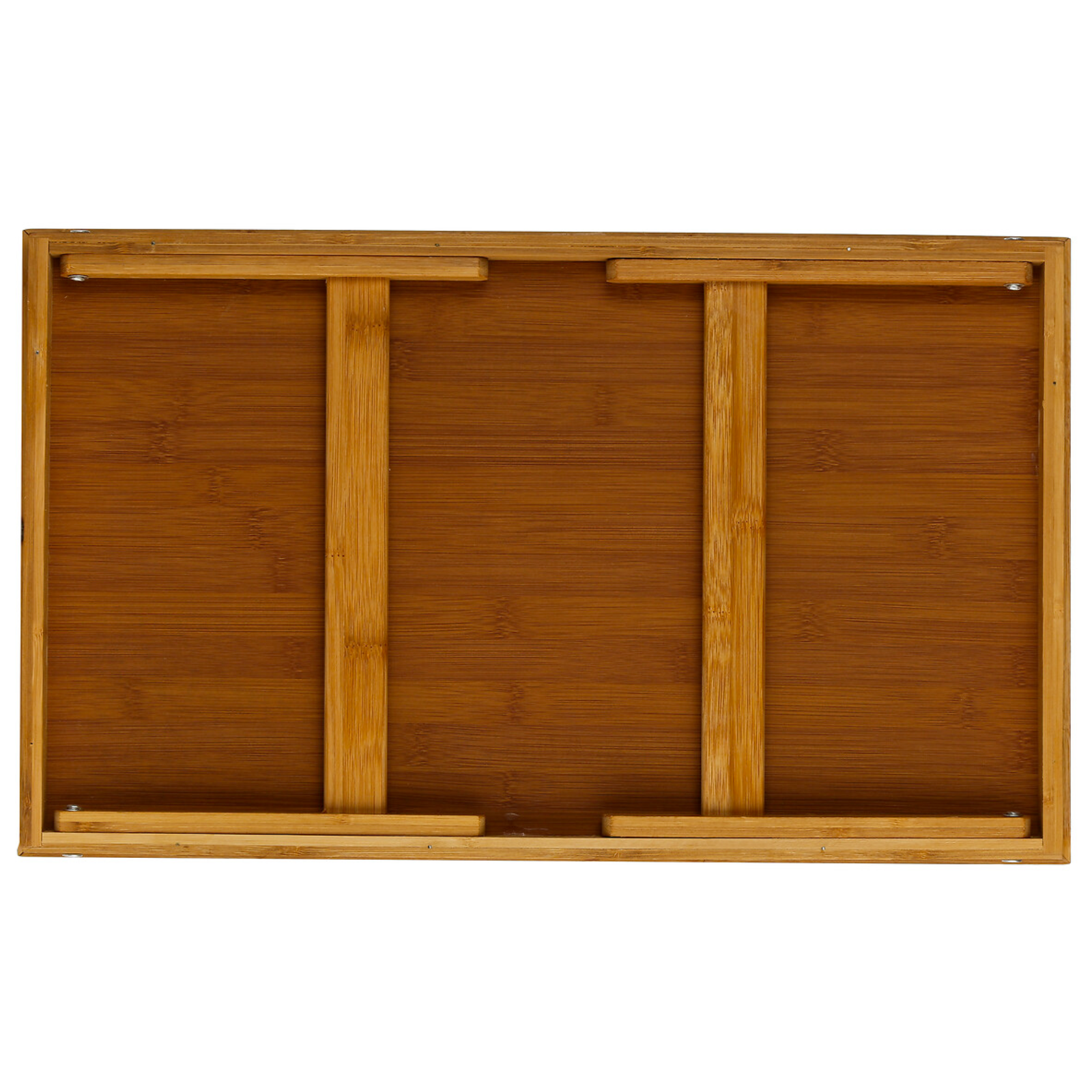 Vassoio da letto portacolazione in legno bamboo con piedini 50x30 - Nami