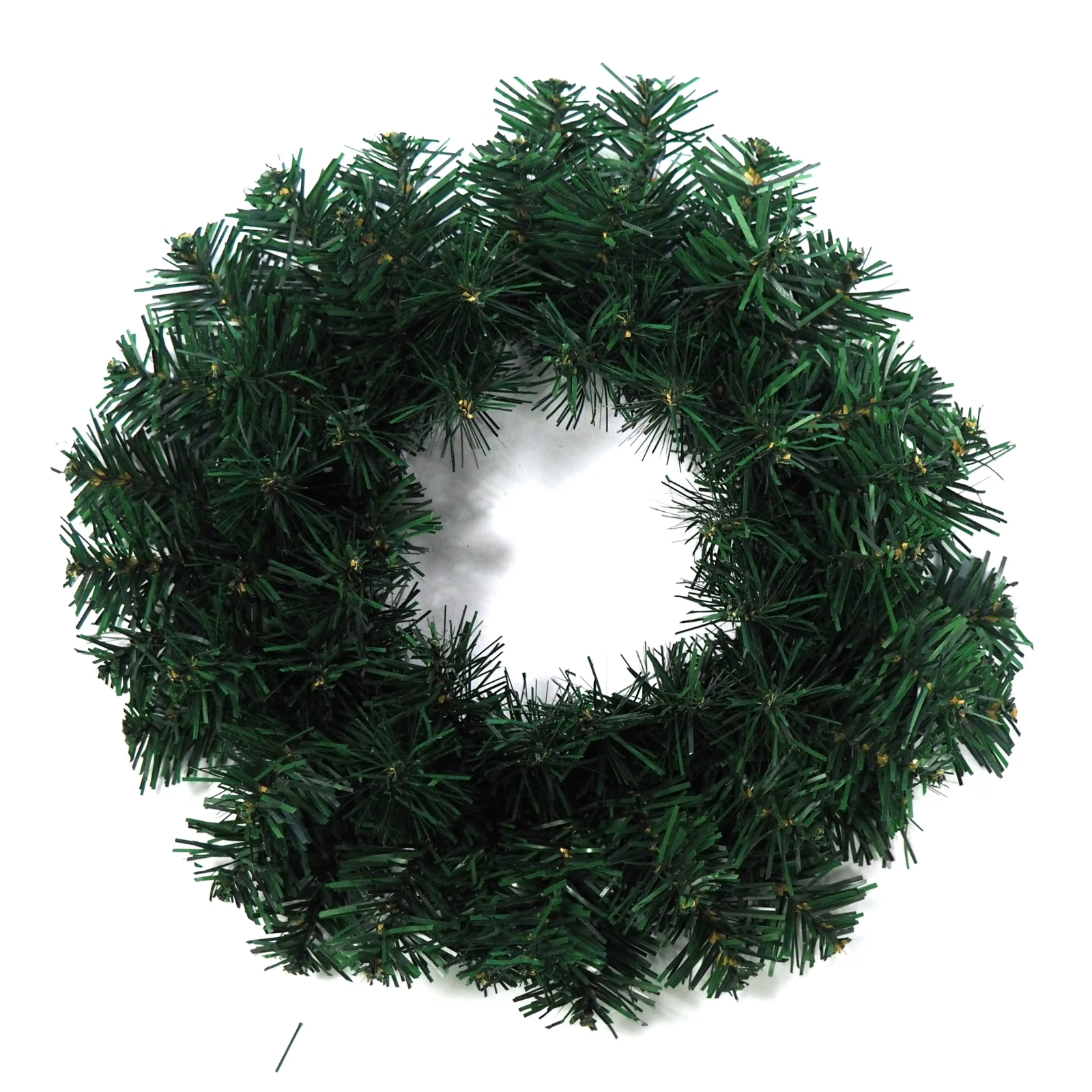 Corona dietro porta verde 30 cm decorazione natalizia - Cerchia