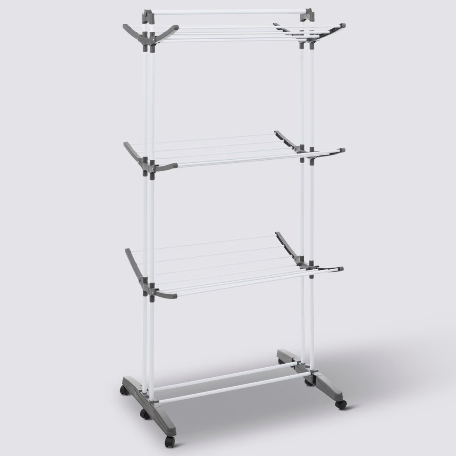 Stendibiancheria modulabile in acciaio inox e abs con ruote - Sinai