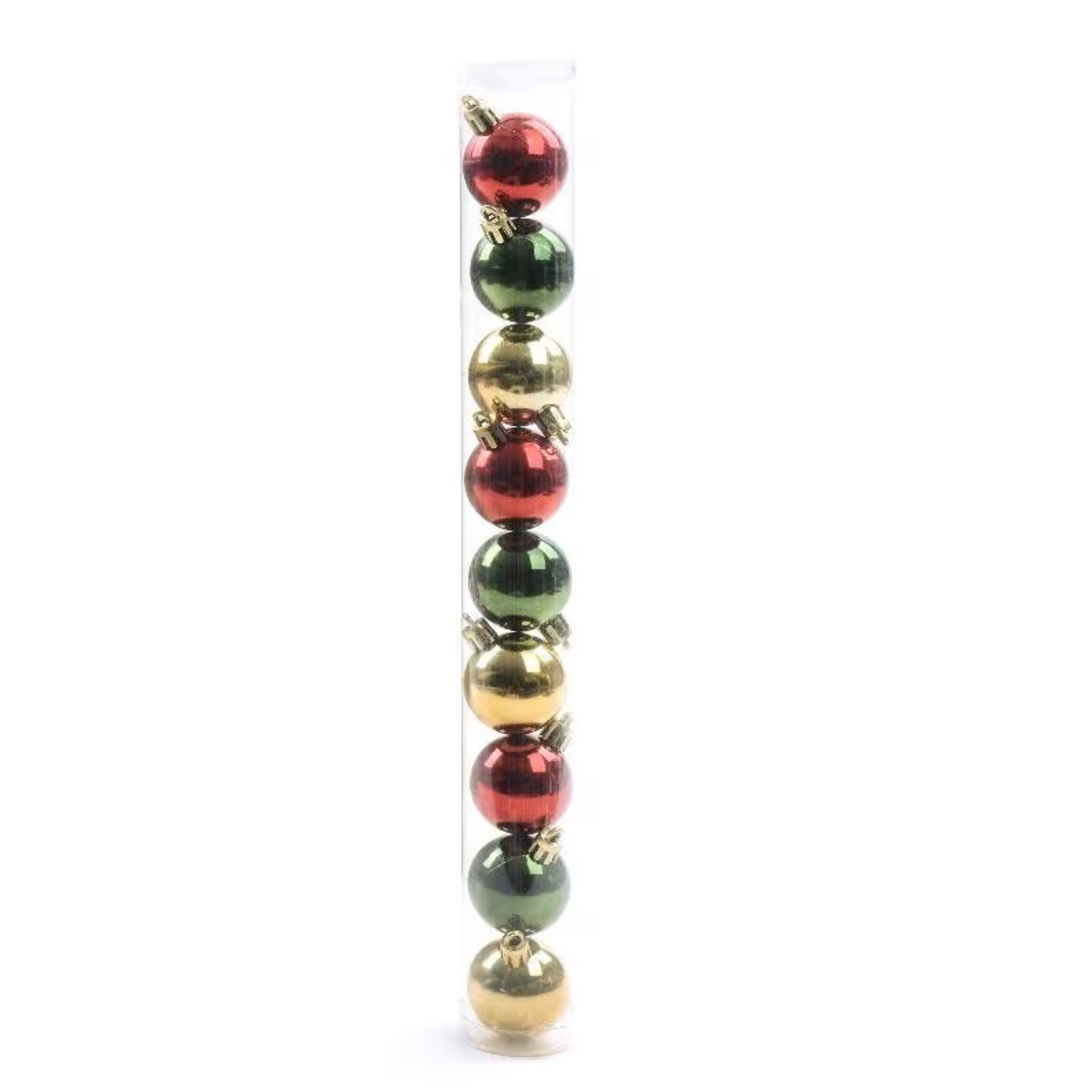 Palline per albero di natale set 9 pz multicolor Ø 4 cm decorazione natalizia