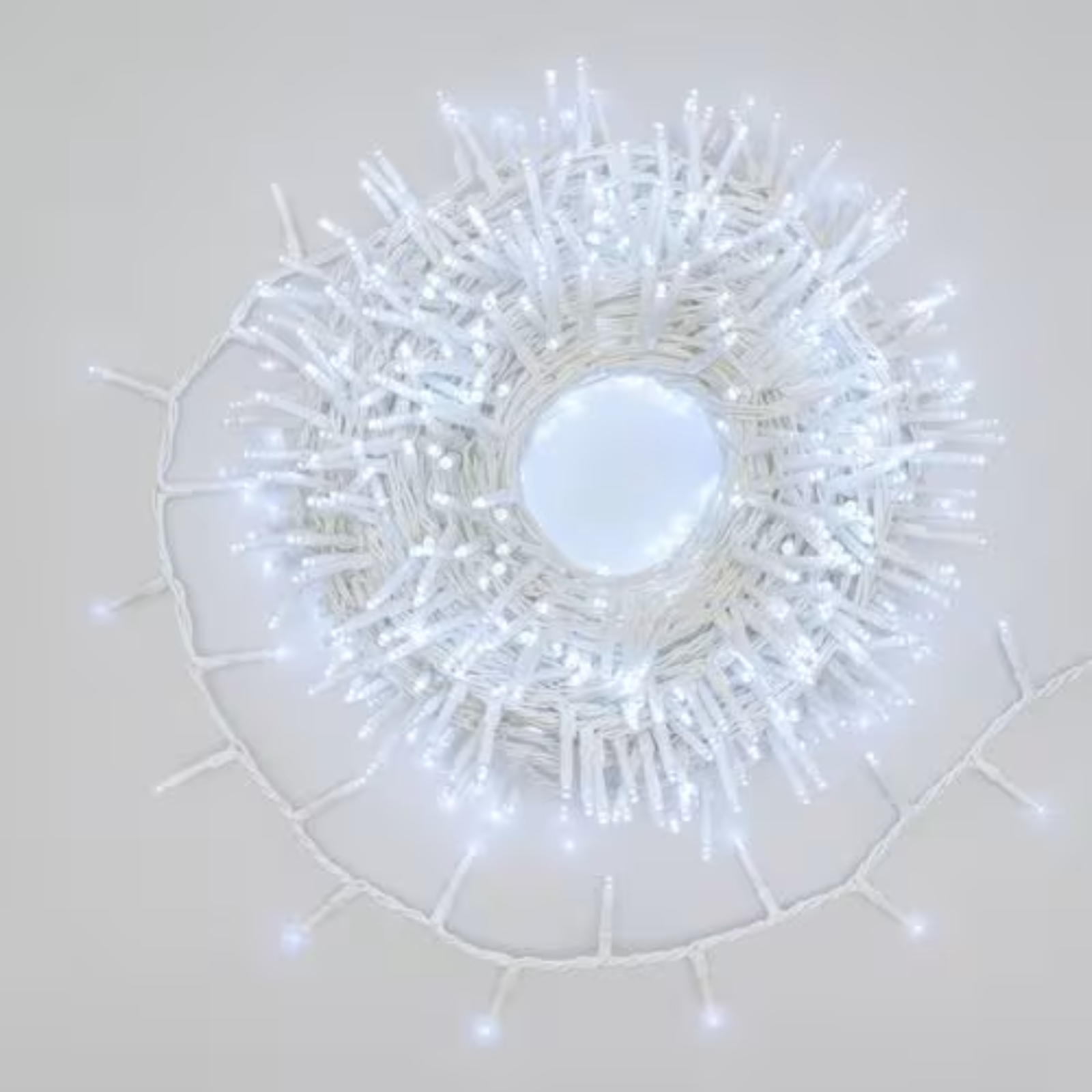 Catena luminosa lineare per albero di natale 1000 mini led bianco freddo
