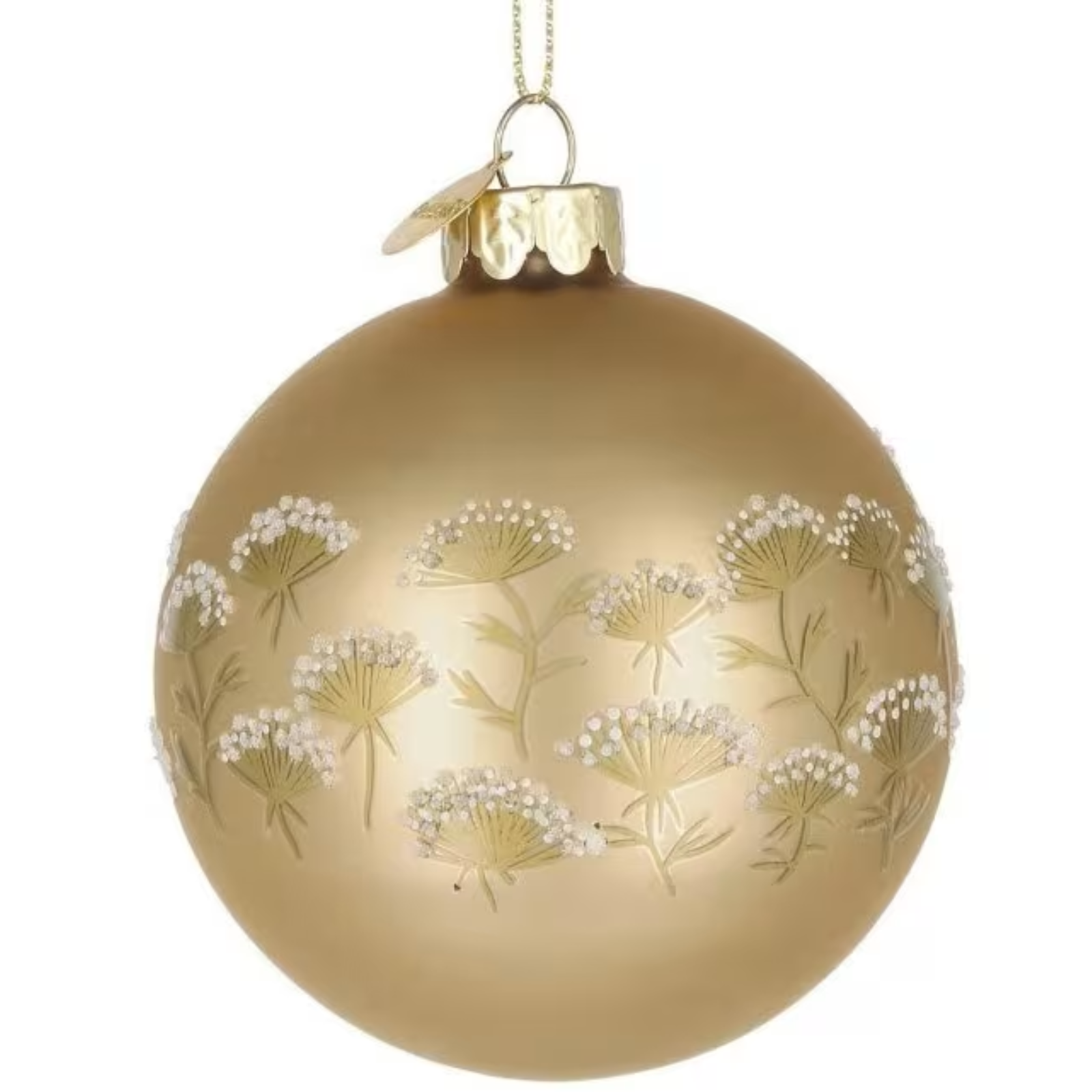 Pallina per albero di natale in vetro decorazione natalizia - Achille