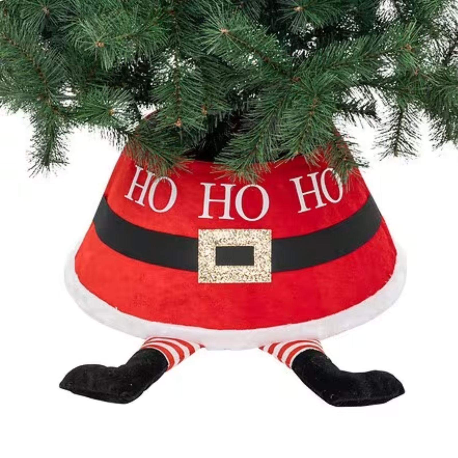 Base per albero di natale decorazione natalizie in poliestere