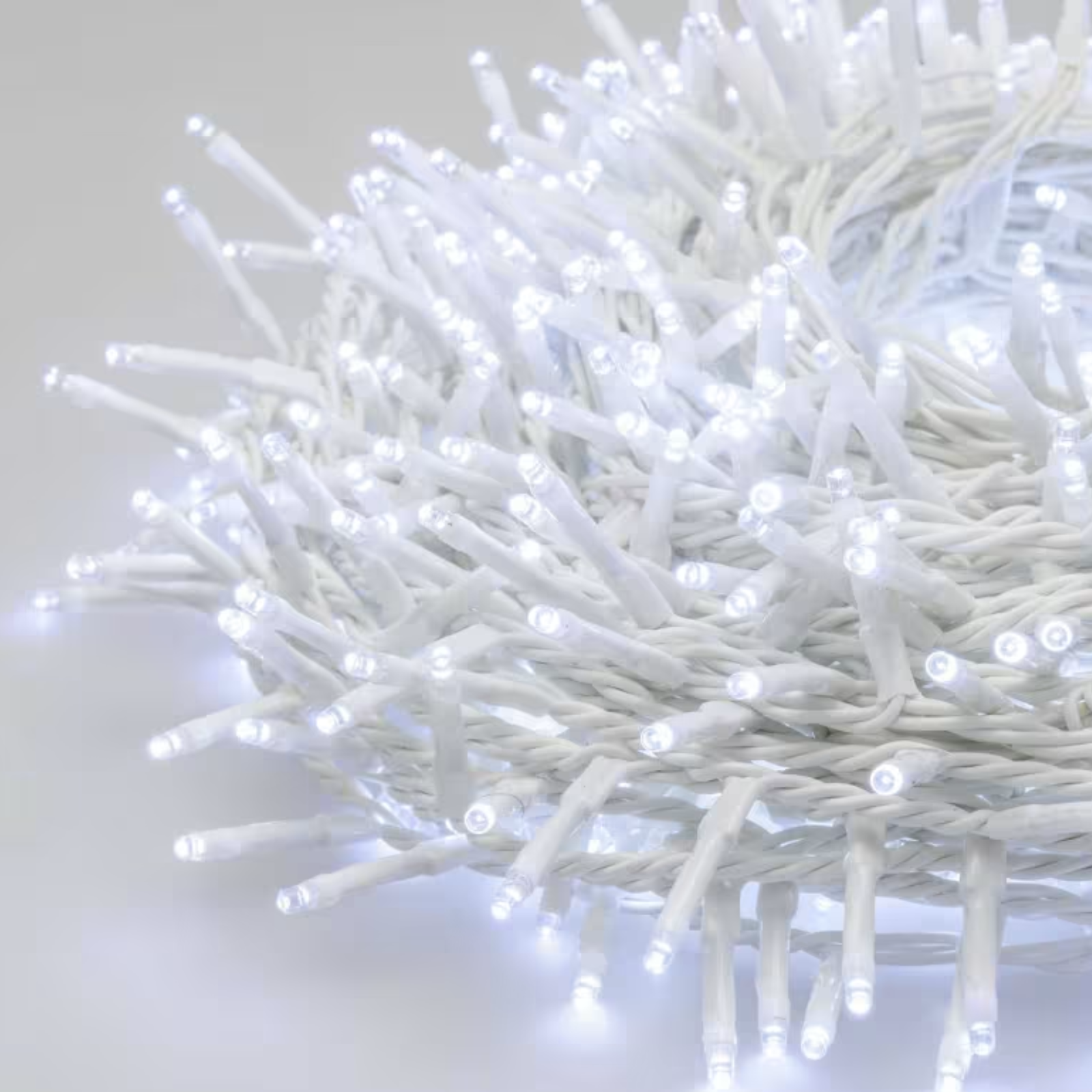 Catena luminosa lineare per albero di natale 1000 mini led bianco freddo