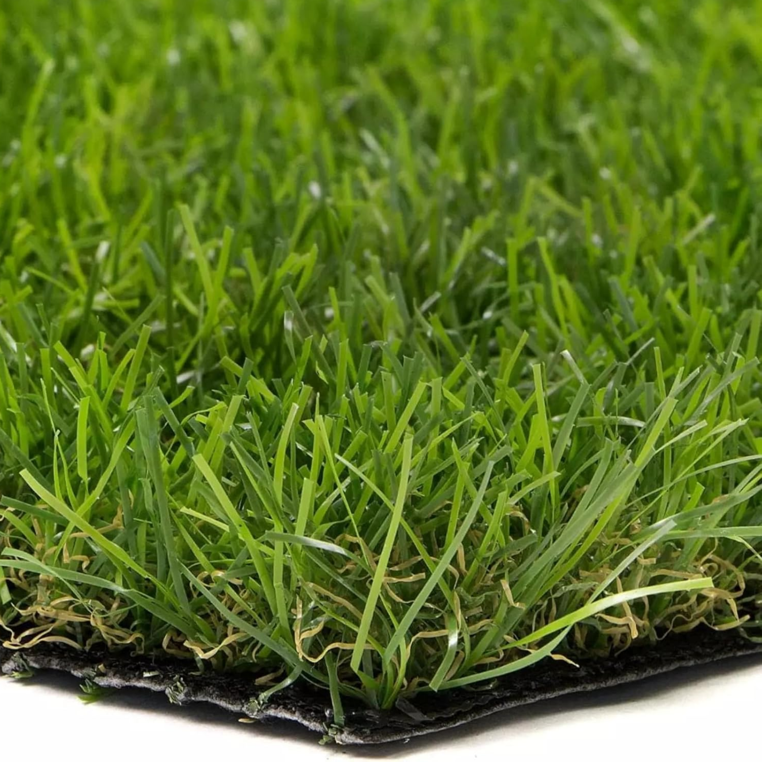 Prato sintetico monofilamento verde giallo 35mm con fondo drenante - Soccer