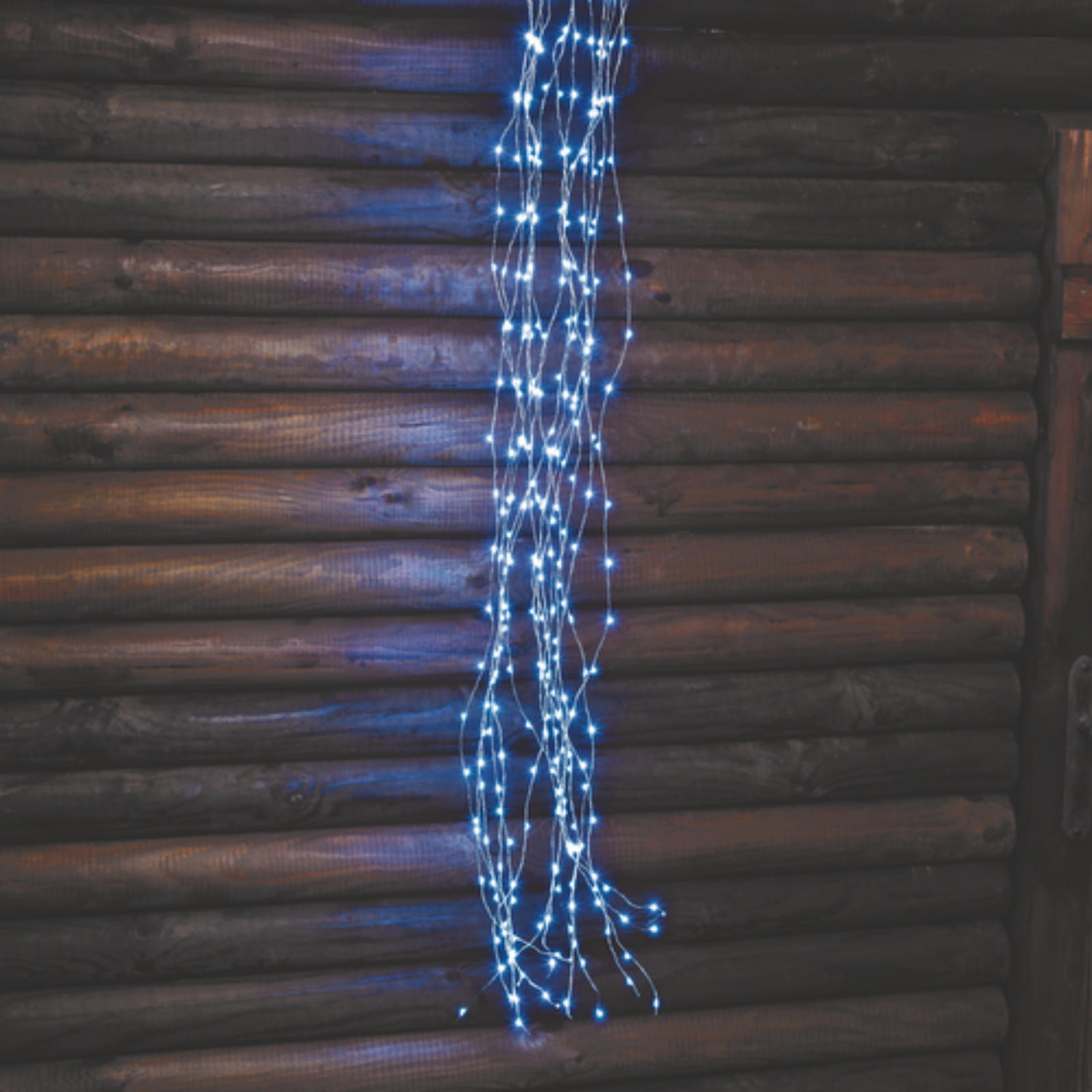 Cascata luminosa decorazione natalizia 900 microled H300 cm