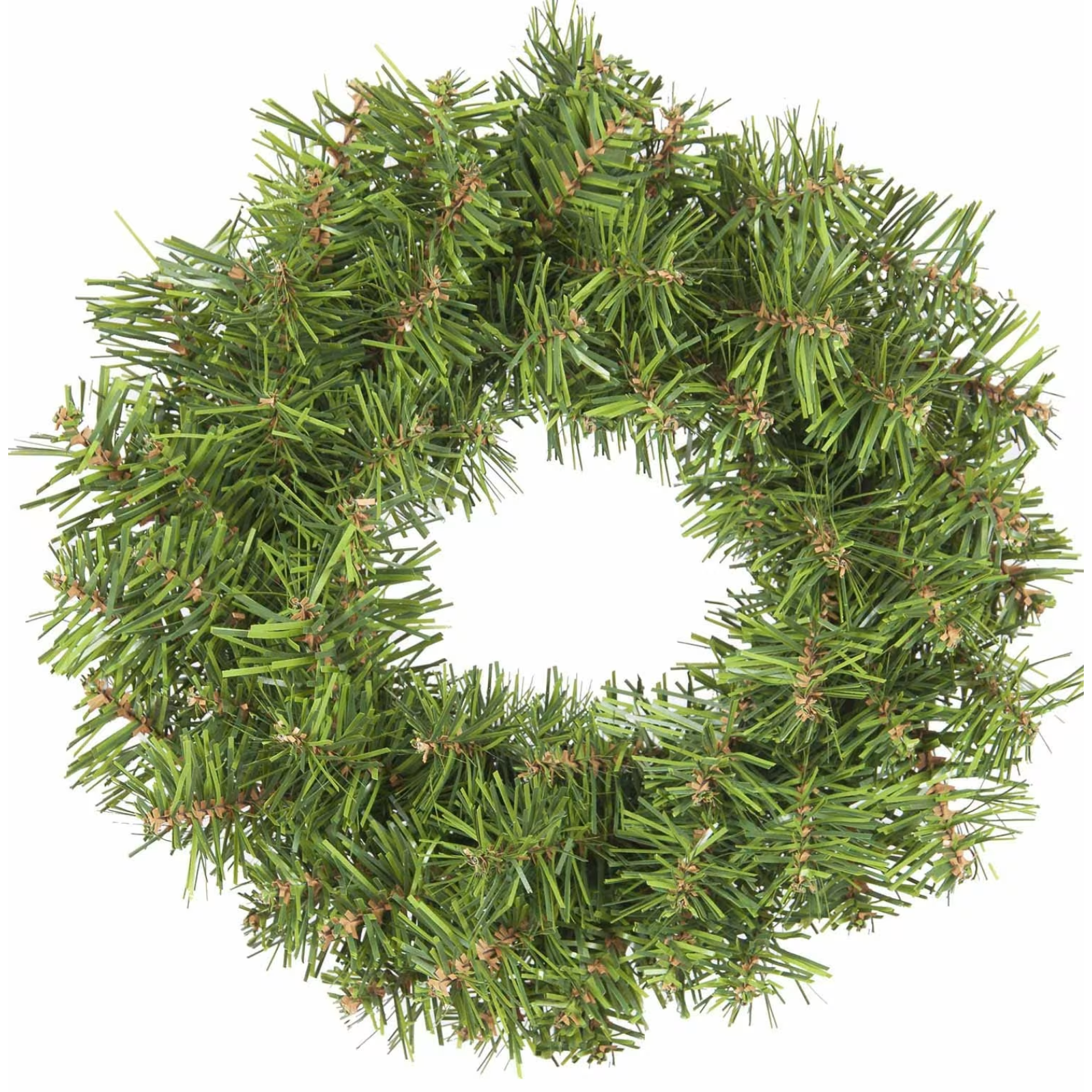 Corona natalizia verde dietro porta 30 cm decorazione natalizia - Auro