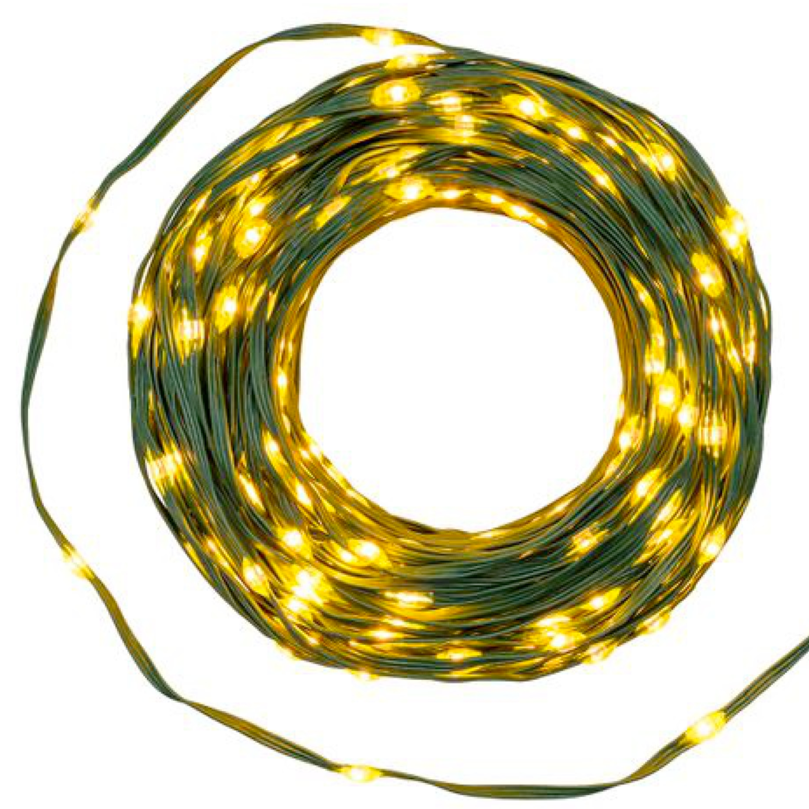 Catena lineare luci di natale IP44 led Ø4 mm con giochi di luci e memory controller per interno o esterno