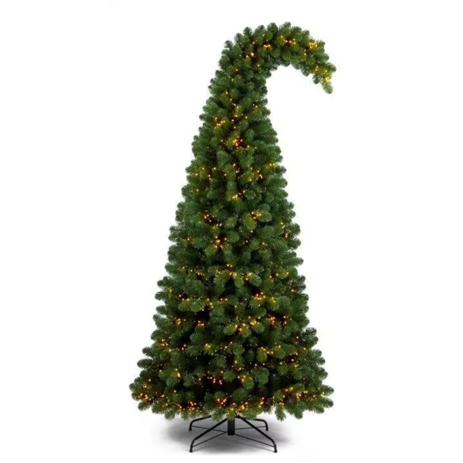 Albero di natale verde con 3200 luci led integrate - Grinch