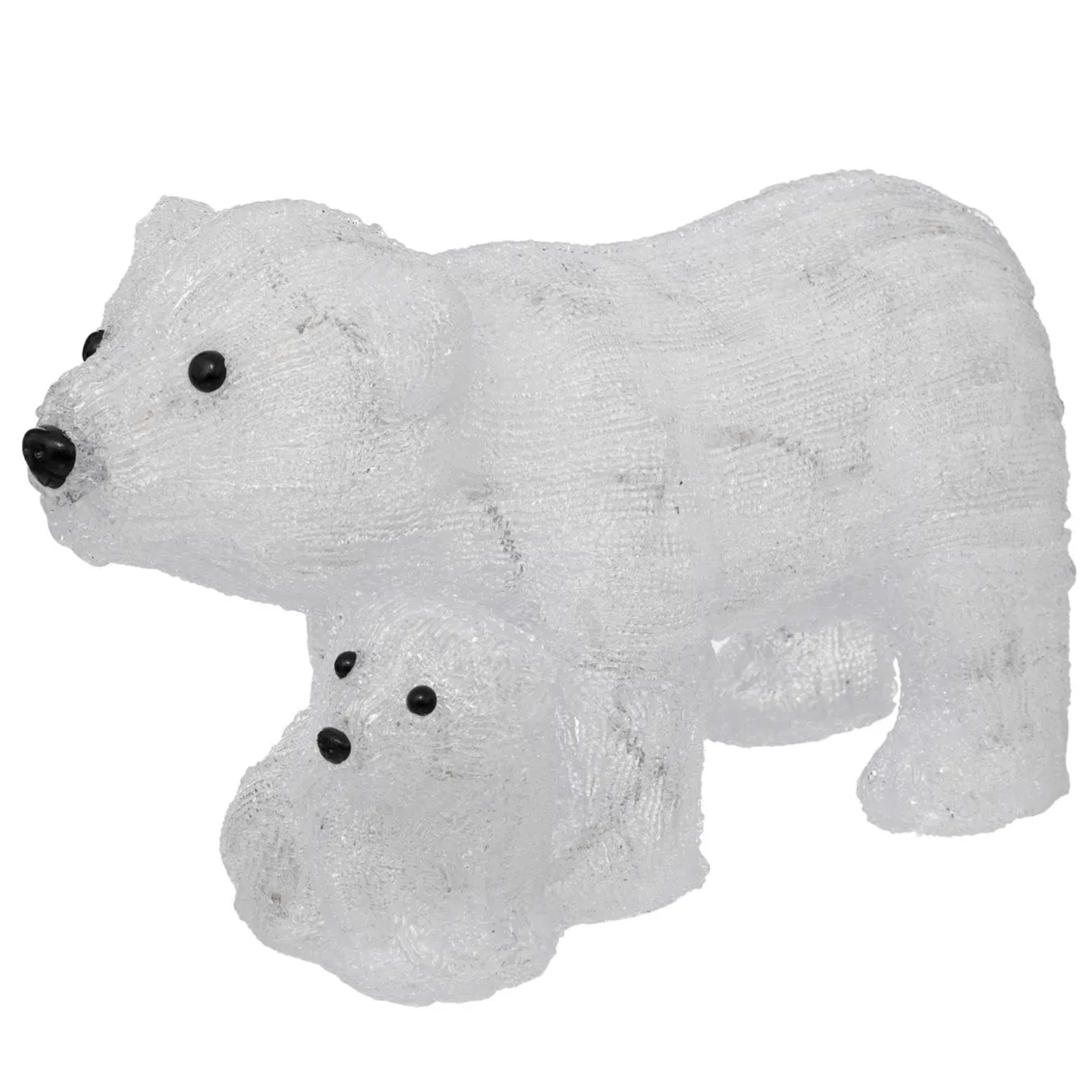 Orso luminoso 60 Led Bianco Freddo decorazione natalizie da esterno