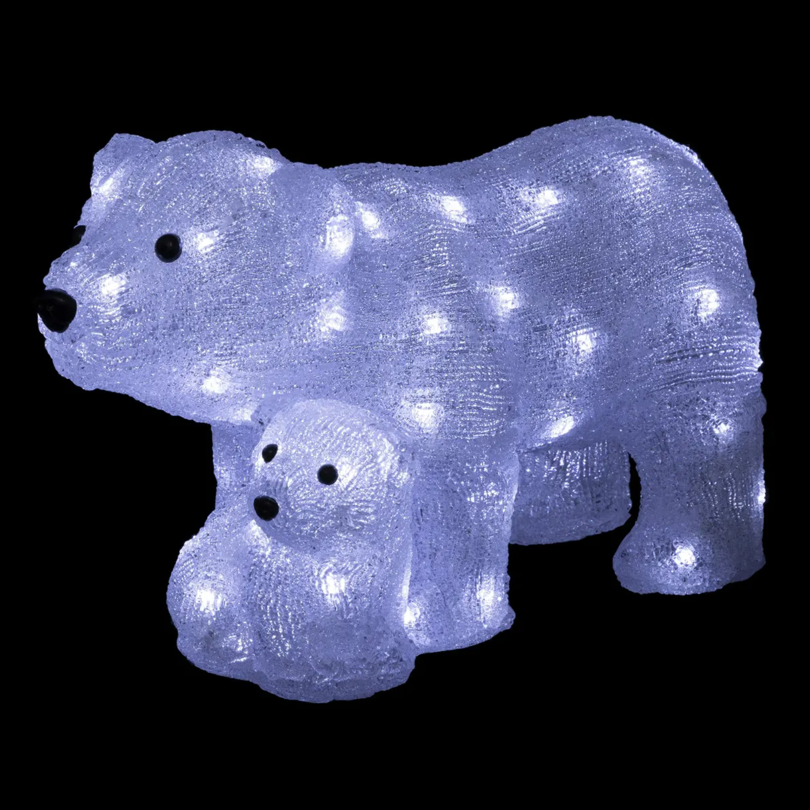 Orso luminoso 60 Led Bianco Freddo decorazione natalizie da esterno