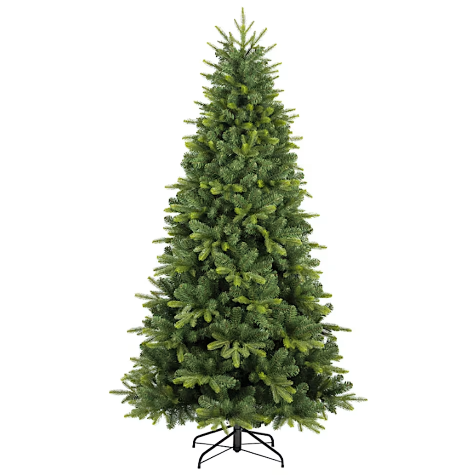 Albero di natale verde artificiale in PE + PVC effetto realistico - Savana