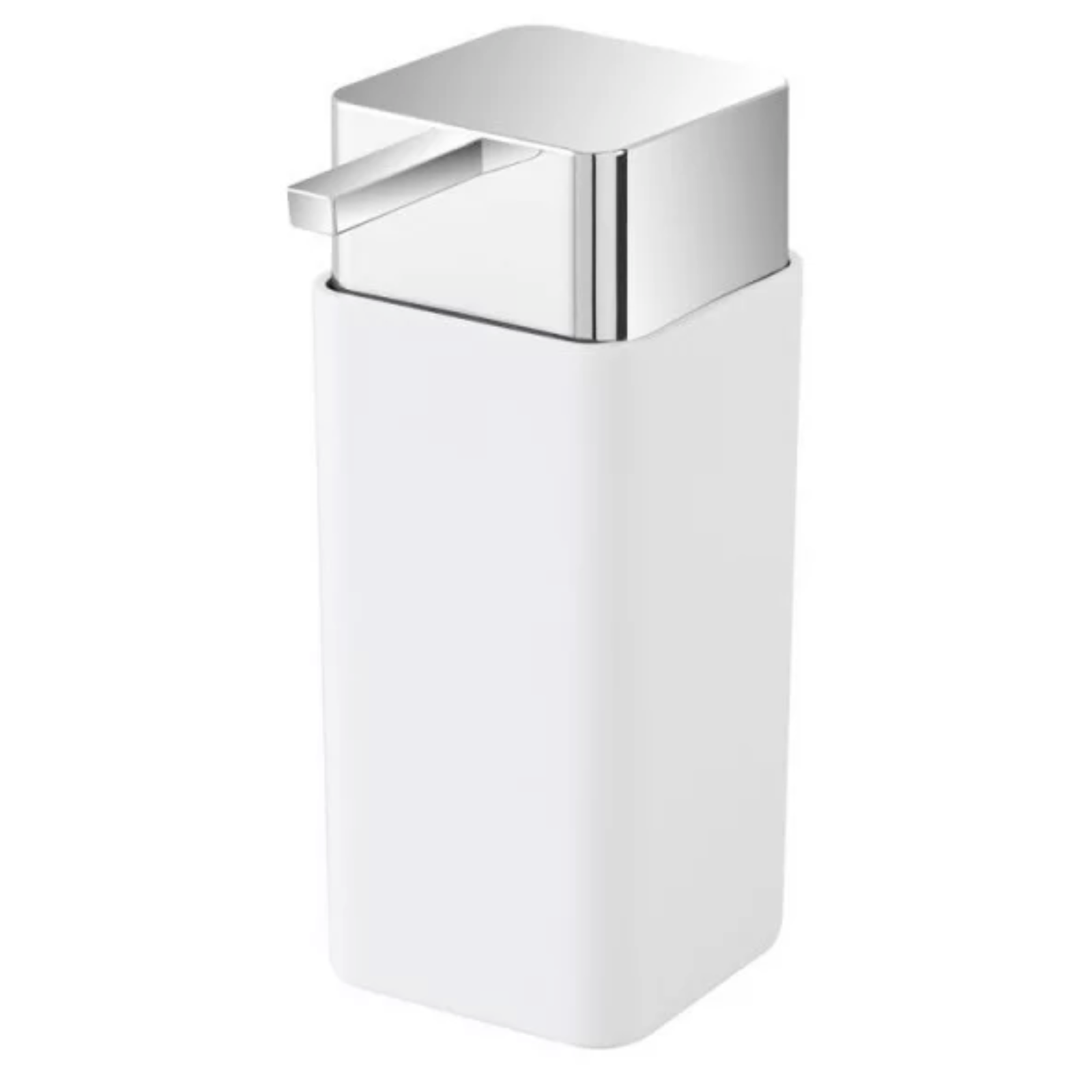 Dispenser sapone da bagno in plastica design moderno H 13 cm - Star